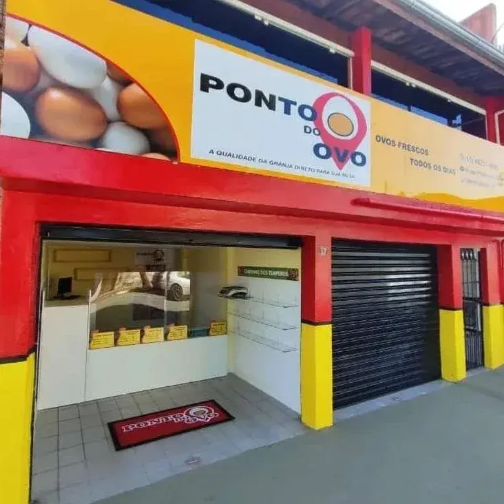 Fachada atual da Loja 1 do Ponto do Ovo no Parque Real